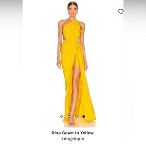 Disa Gown in Yellow
J.Angelique, Size Small